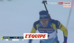 L'arrivée de la poursuite d'Oberhof - Biathlon - CM (F)