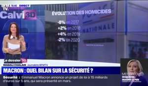 Sécurité: que disent les chiffres sur le quinquennat d'Emmanuel Macron ?