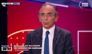 Éric Zemmour: "Je reproche à Emmanuel Macron d'être comme un adolescent qui jongle avec des idées contradictoires"