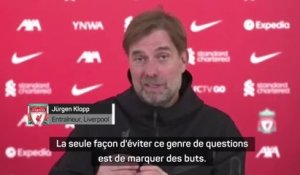 Liverpool - Klopp s'agace quand on lui parle des absences de Mané et Salah