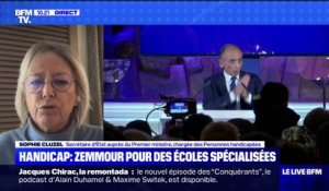 Handicap à l'école: Sophie Cluzel "très en colère et consternée par la vision de la société d'Éric Zemmour"