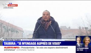 Christiane Taubira: "Je suis candidate à la présidence de la République"
