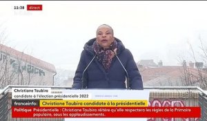 Présidentielle : Christiane Taubira annonce être candidate à la Présidence de la République : "Je veux le SMIC à 1.400 euros net et les plus riches taxés - 100.000 soignants seront recrutés"