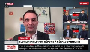 EXCLU - Photo polémique: Florian Philippot annonce dans "Morandini Live" qu'il va porter plainte contre Gérald Darmanin après le tweet du ministre de l'Intérieur