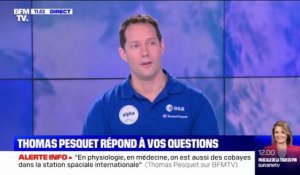 Comment dort-on dans l'ISS ? Thomas Pesquet répond à vos questions sur BFMTV