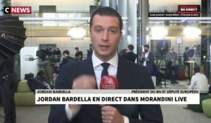 Jordan Bardella : «L’Union européenne est un gigantesque racket financier et une passoire»