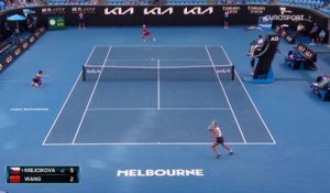 Krejčíková - Wang - Highlights Open d'Australie