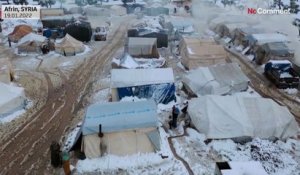 No Comment | Syrie : des milliers de réfugiés frappés par une tempête de neige
