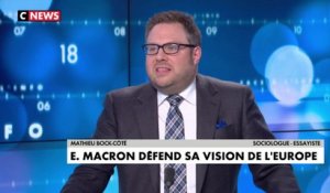 Mathieu Bock-Côté : «La contribution de la France à l’Europe consisterait à cesser de penser d’abord à son intérêt national»