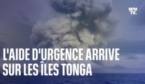 L’aide humanitaire arrive dans les îles Tonga, cinq jour après l’éruption volcanique