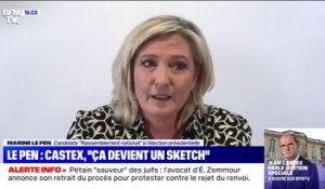 Vers une levée des restrictions? Pour Marine Le Pen, "ça devient un véritable sketch"
