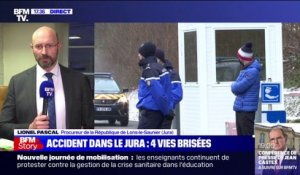 Lycéens tués dans le Jura: "Rien ne permet de déterminer" si la vitesse du véhicule était excessive, d'après le procureur