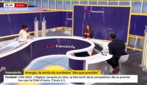 La fin du nucléaire "pas avant 2050" pour la candidate PS à l'élection présidentielle Anne Hidalgo