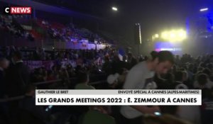 Meeting d'Éric Zemmour : le point sur le déroulement de la soirée du candidat à l'élection présidentielle