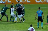Brésil : scènes effroyables lors d'un match de Coupe entre São Paulo et Palmeiras