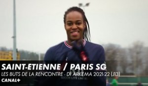 Les buts de Saint-Étienne / Paris-SG - D1 Arkéma (J13)