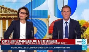 Législatives : "la chute de Manuel Valls" dans la 5e circo. des Français de l'étranger