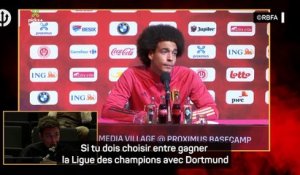 Axel Witsel : "Je préfère gagner la Ligue des champions"