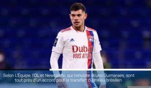 Transferts - Guimaraes à Newcastle, c'est quasiment fait