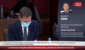 Concentration dans les médias : Maxime Saada auditionné - Les matins du Sénat (28/01/2022)