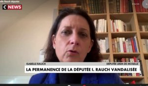 La permanence de la députée LREM Isabelle Rauch vandalisée