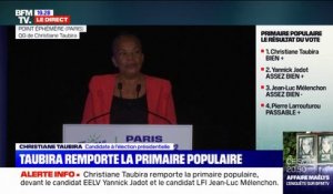 Après sa victoire à la Primaire populaire, Christiane Taubira souhaite "une gauche unie et debout"