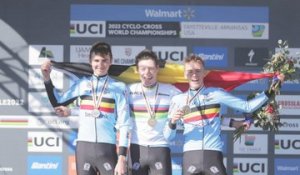 Cyclo-cross (H) - Championnats du monde : Triplé belge chez les U23