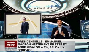 Président : Emmanuel Macron a une nette avance, Anne Hidalgo à 2%, selon les sondages