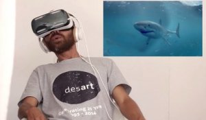 Ils essaient un casque de réalité virtuelle Samsung au réalisme effrayant !