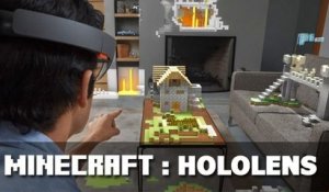 Minecraft : la démo du HoloLens de Microsoft enflamme l'E3