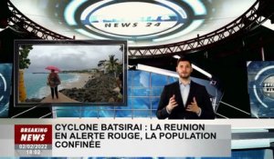 Ouragan Bazilai : Alerte rouge réunie, population limitée
