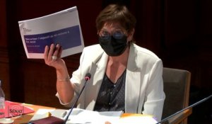 Olivier Véran confronté aux documents de la commission d'enquête du Sénat