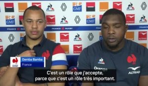 XV de France - Bamba : "Finisseur, un rôle que j'accepte"