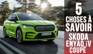 Enyaq Coupé iV, 5 choses à savoir sur le SUV coupé 100% électrique de Skoda