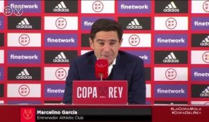 Athletic Bilbao - Marcelino : "Éliminer le Barça et le Real ne signifie pas que nous irons en finale"