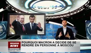 Pourquoi Macron a décidé de se rendre à Moscou en personne