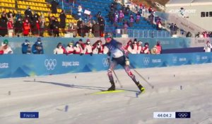 Une arrivée en solitaire sur le skiathlon : Johaug remporte le premier titre à Pékin | JO 2022