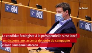 Jadot étrille Macron au Parlement européen et se fait rappeler à l’ordre
