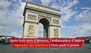 Retour de l’ambassadeur d’Algérie à Paris
