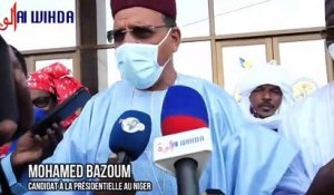 Tchad : Mohammed Bazoum réagit lors de l'investiture du défunt Maréchal à la présidentielle 2021.