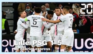 Ligue 1 : Le débrief express de Lille-PSG