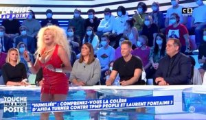 Revoir un extrait du grand spectacle d'Afida Turner hier soir sur le plateau de "Touche pas à mon poste" : Insultes, coups de gueule, scandale et sortie en star !