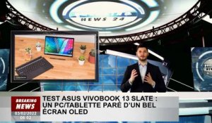 Test Asus Vivobook 13 Slate : Un PC/tablette paré d'un bel écran Oled
