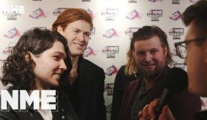 The Amazons discuss The Sherlocks and how their "next album will be a concept grime record" | VO5 NME Awards 2018
