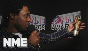 Avelino: "I'm so excited to have my award in my Mum's house" | VO5 NME Awards 2018