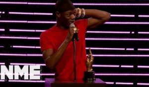 J Hus wins Best Album supported by Orange Amplification | VO5 NME Awards 2018