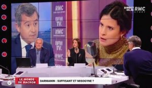Le monde de Macron: Darmanin : Suffisant et misogyne ?  – 09/02