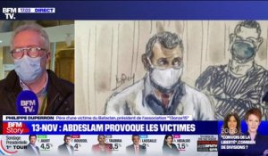 13-Novembre: Philippe Duperron, père d'une victime du Bataclan, dénonce "l'attitude arrogante" de Salah Abdeslam