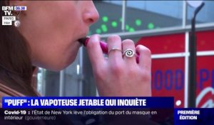 L'inquiétant engouement pour la puff, cette vapoteuse jetable qui fait un tabac chez les ados