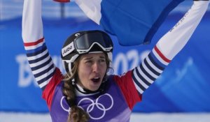 "C'était forcément un moment très fort", Chloé Trespeuch, médaillée d'argent en snowboardcross